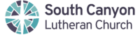South Canyon Lutheran Church Logo With Purple Text